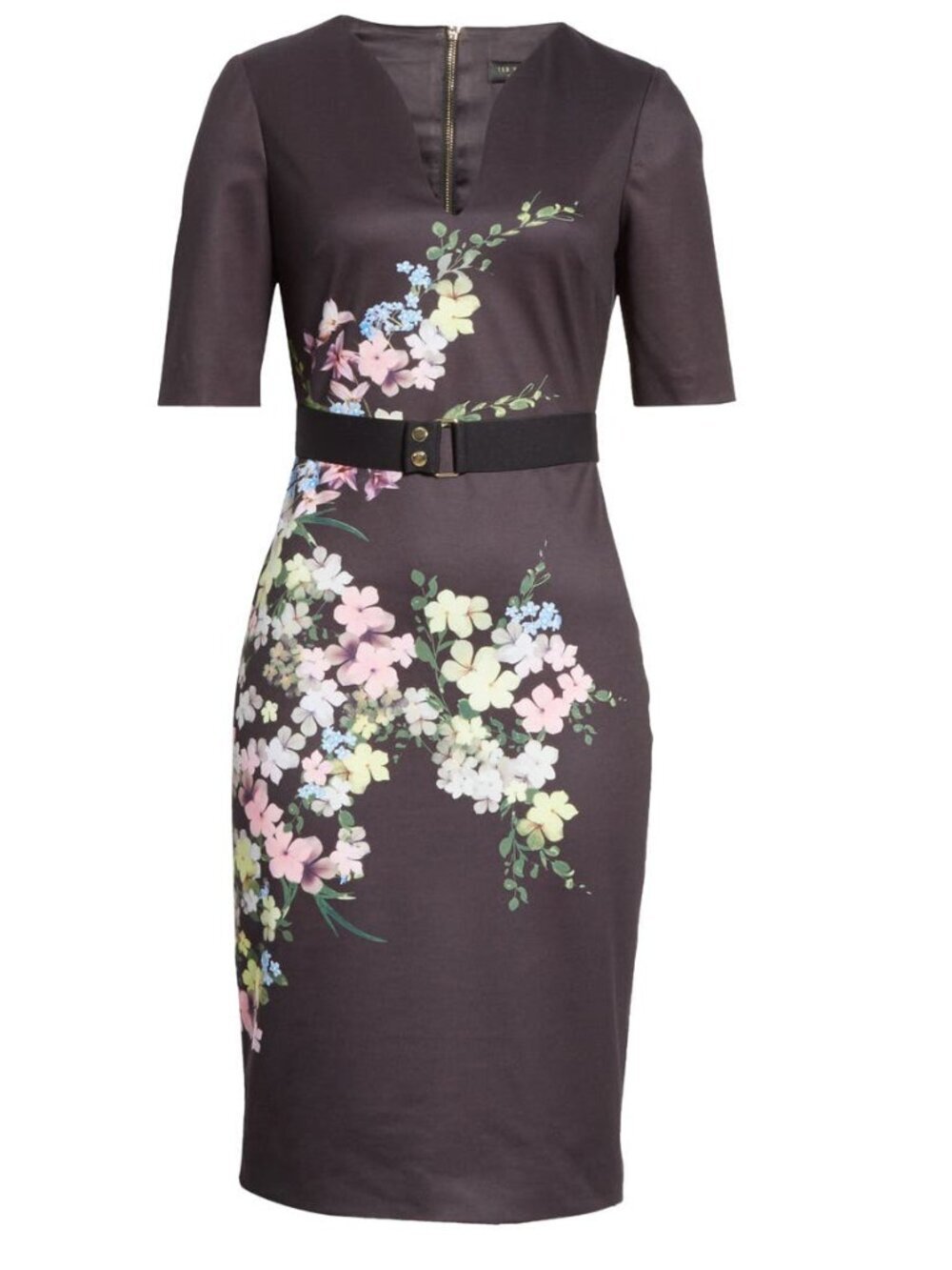 NWT Ted Baker Soliaa Pergola Floral Body-Con Dress